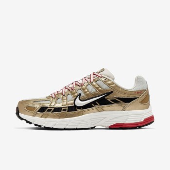 Nike P-6000 Icon Clash - Női Utcai Cipő - Világos/Metal Arany/Piros/Fehér